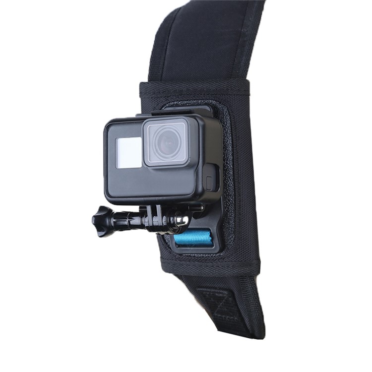 TELESIN Sangle À Fixation Rapide Épaule Sac À Dos Caméra Monture Pour Gopro, SJCMA, xiaomi Yi-9