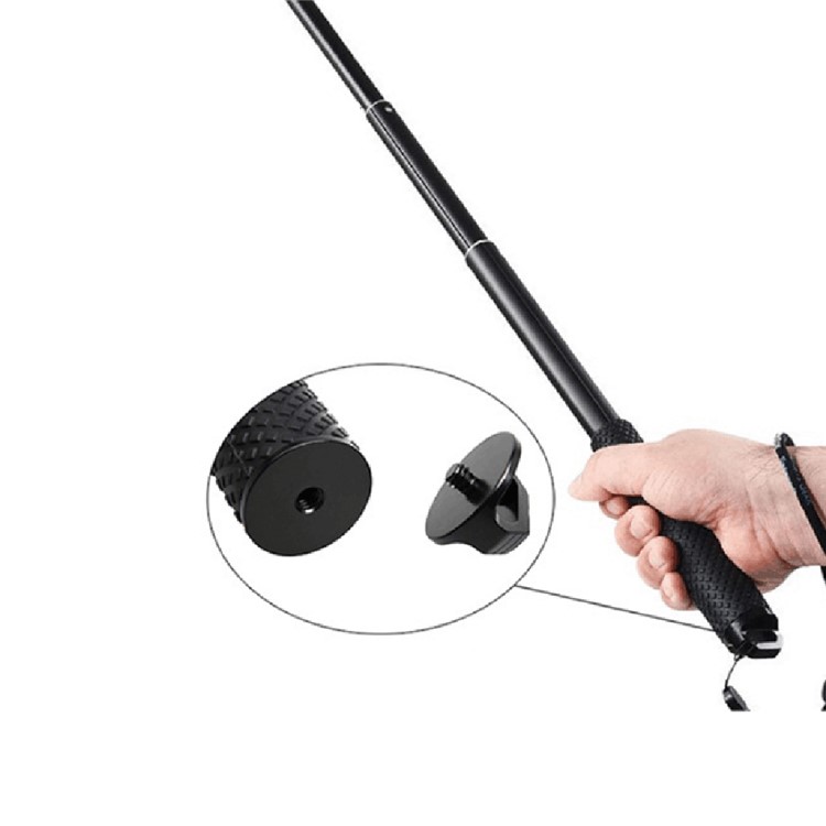 36'' Hand Grip Extendable Handheld Monopod Pole Selfie Stick for GoPro Hero 6/5/4/3+/3/2/1 and GoPro Session, SJCAM SJ4000 SJ5000 Xiaomi Yi Action Camera-8