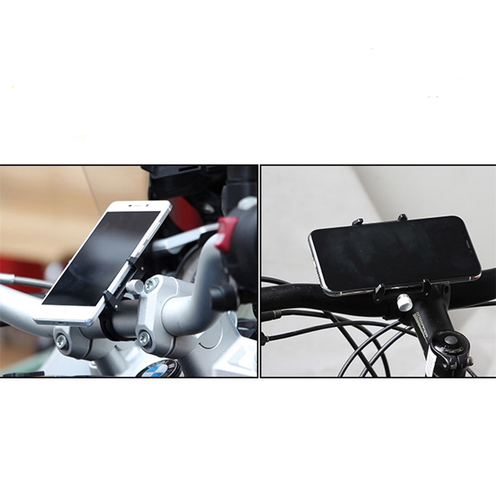 Montagem Do Suporte Do Telefone Do Suporte Do Guiador Da Bicicleta Da Liga De Alumínio Do GUB PRO1 De AT759 G1, Tamanho Da Braçadeira: 50-100mm - Preto-5