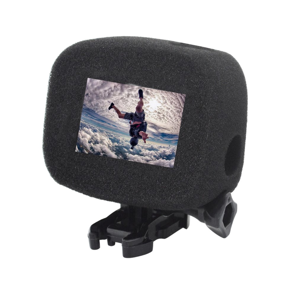 Tampa Da Espuma Da Esponja Do Ruído Do Anti Vento Para A Câmera Da Ação Do Herói 6/5 Do Gopro-1