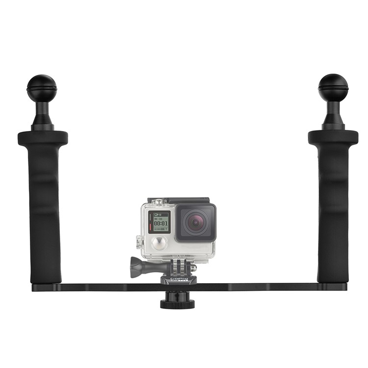SHOOT XTGP324A Handheld Stabilizer for Dome Port and GoPro Hero 5/4s/4/3/2/1-2