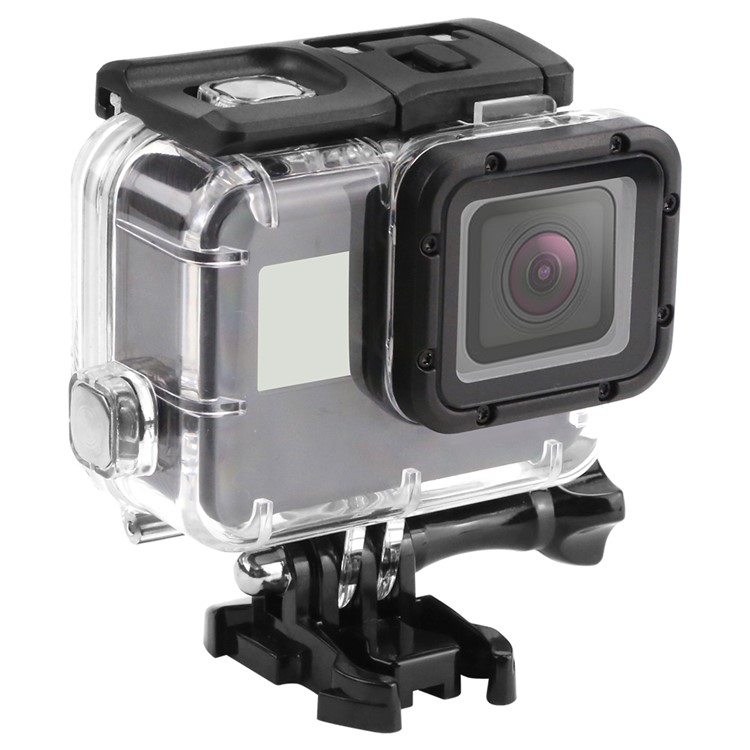 SHOOT XTGP340C 45m Waterproof Housing Cover for GoPro Hero 5 / 6 with Glass Lens Cap-4