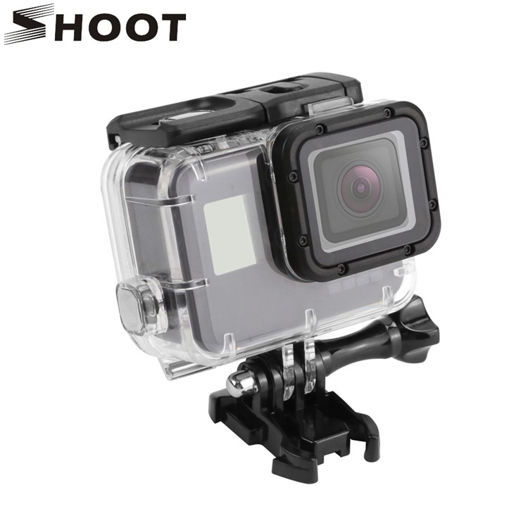 SHOOT XTGP340C 45m Waterproof Housing Cover for GoPro Hero 5 / 6 with Glass Lens Cap-8
