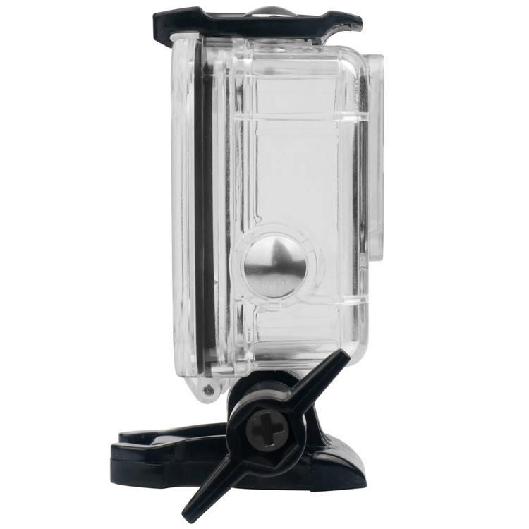 Para Gopro Hero7 Silver / IP70 Caixa De Habitação À Prova D 'água + Vidro Temperado + Adaptadores De Superfície + Anti Inserções De Nevoeiro Conjunto-15