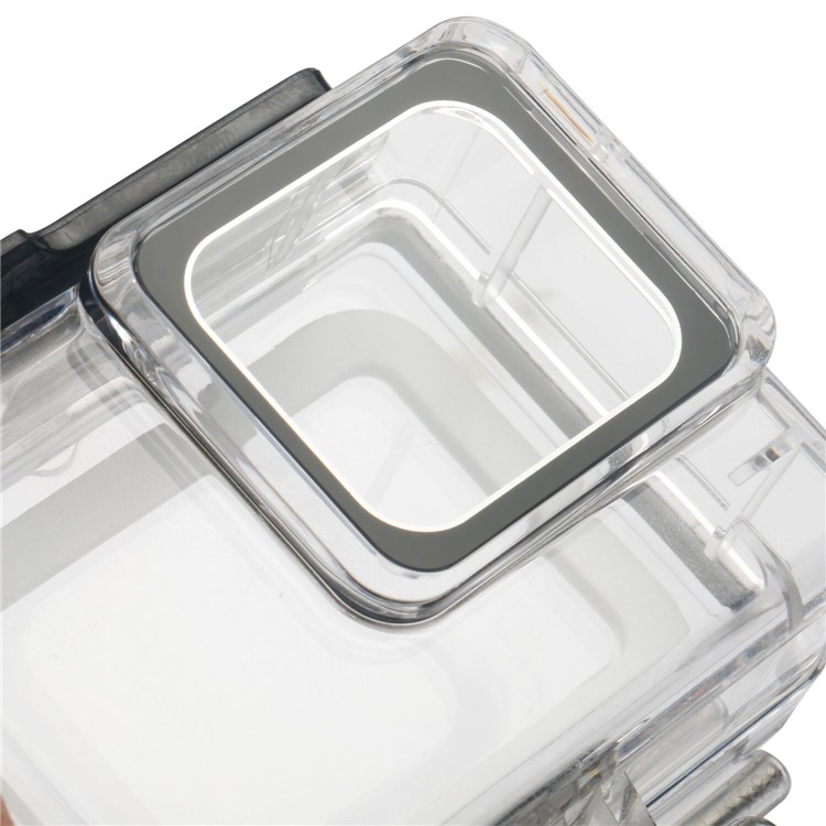 Para Gopro Hero7 Silver / IP70 Caixa De Habitação À Prova D 'água + Vidro Temperado + Adaptadores De Superfície + Anti Inserções De Nevoeiro Conjunto-17