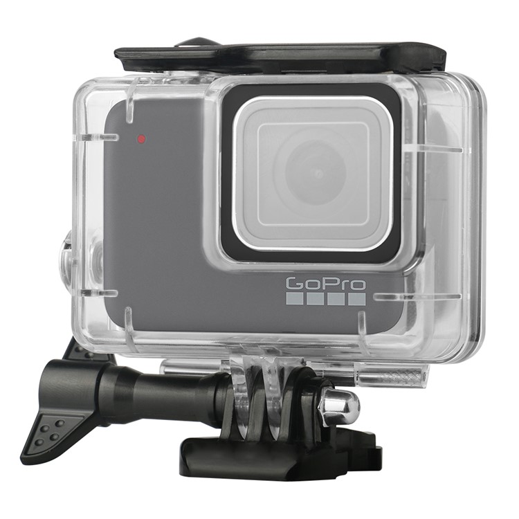 Para Gopro Hero7 Silver / IP70 Caixa De Habitação À Prova D 'água + Vidro Temperado + Adaptadores De Superfície + Anti Inserções De Nevoeiro Conjunto-5
