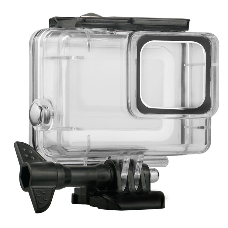 Para Gopro Hero7 Silver / IP70 Caixa De Habitação À Prova D 'água + Vidro Temperado + Adaptadores De Superfície + Anti Inserções De Nevoeiro Conjunto-6