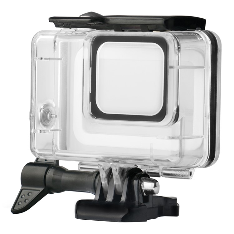 Para Gopro Hero7 Silver / IP70 Caixa De Habitação À Prova D 'água + Vidro Temperado + Adaptadores De Superfície + Anti Inserções De Nevoeiro Conjunto-7