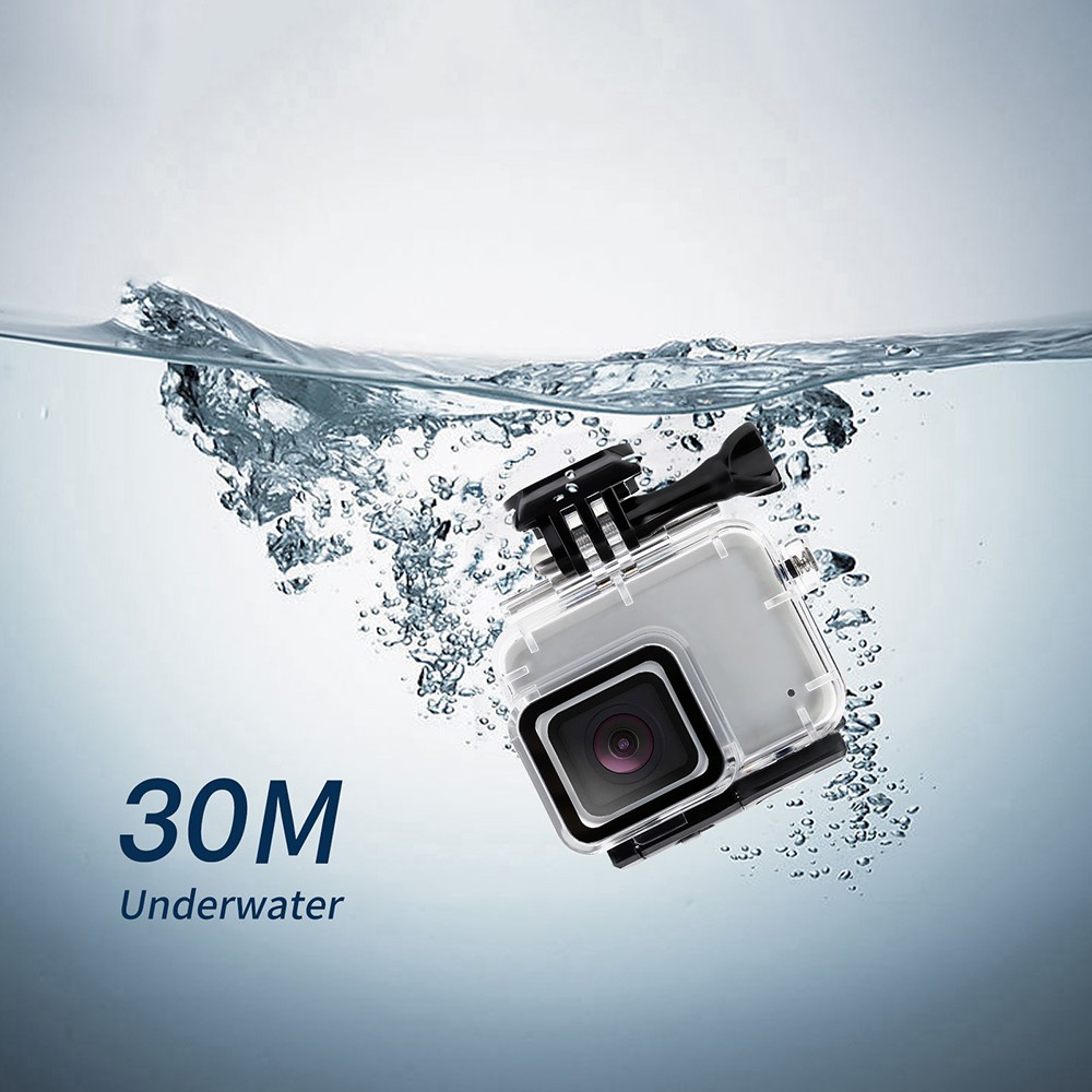 30m Waterproof Housing Case for GoPro Hero7 Silver / White-9