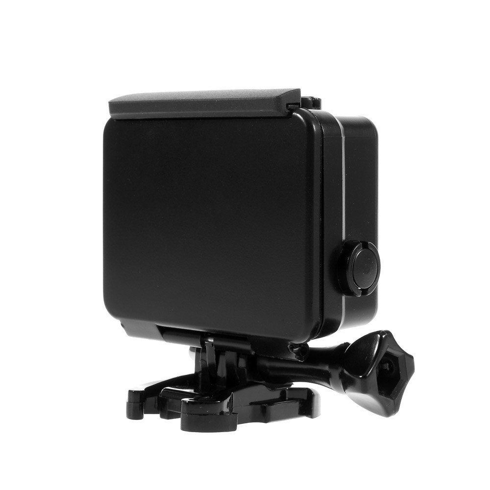 AT468 Schwarze Farbe Wasserdichte Gehäusedeckel Gehäuse Für Gopro Helden 3 + 4-3