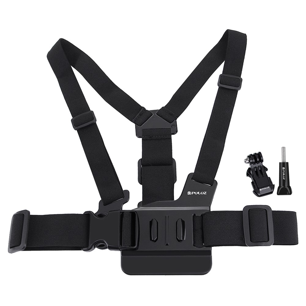 PULUZ PU26 Adjustable Body Mount Belt Chest Strap Hook Mount?for GoPro HERO4/HERO3+ - Black-2