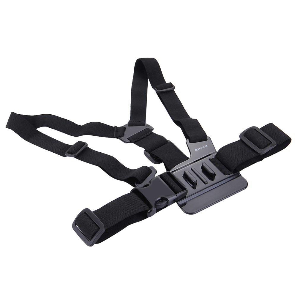 PULUZ PU26 Adjustable Body Mount Belt Chest Strap Hook Mount?for GoPro HERO4/HERO3+ - Black-3