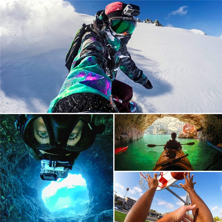 PULUZ PU24 Super Anti-Rutsch Kopfband Für Gopro Held 4/3-8