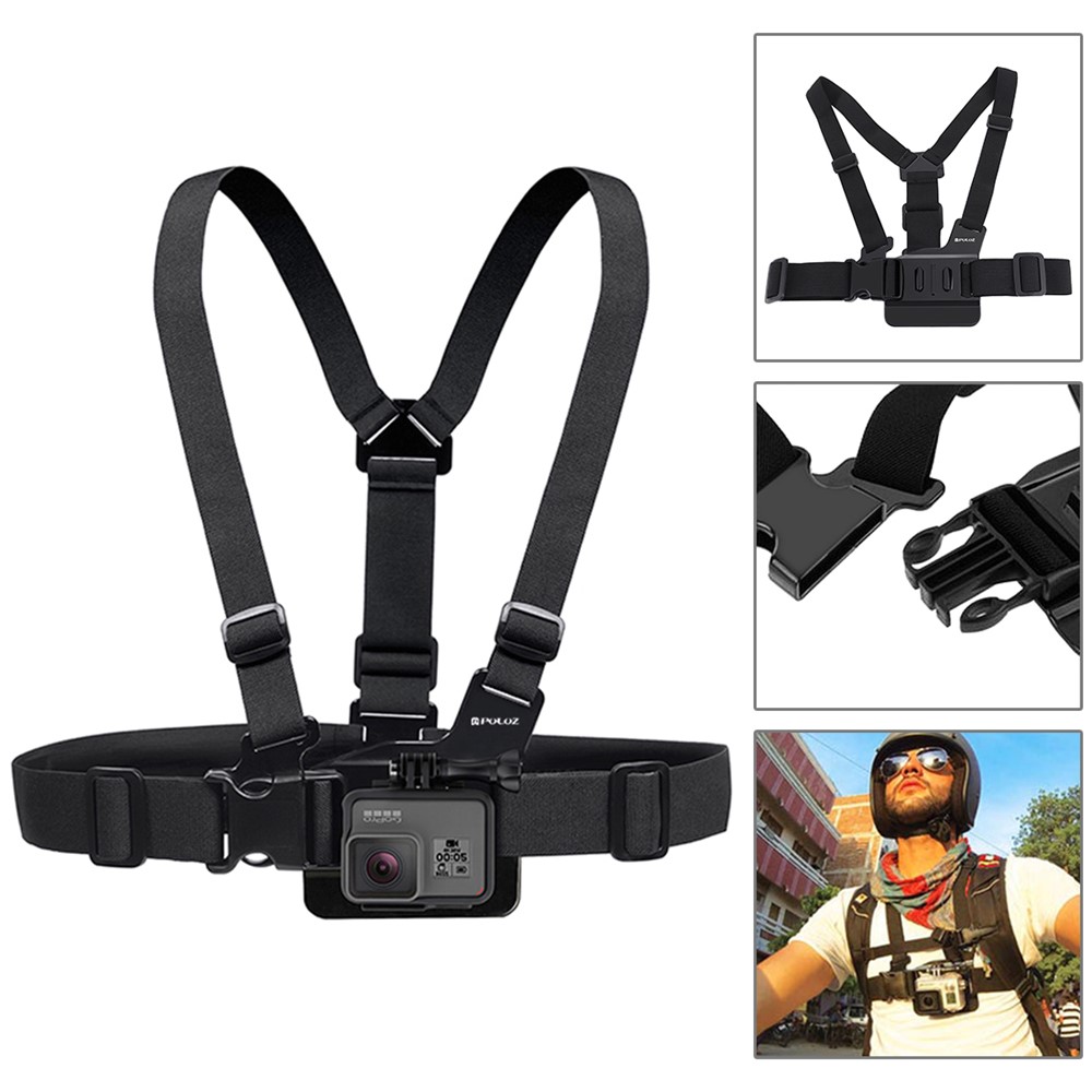 PULUZ PKT16 Kit De Combo 53 En 1 Go Total De Accesorios Definitivos Para Gopro-3