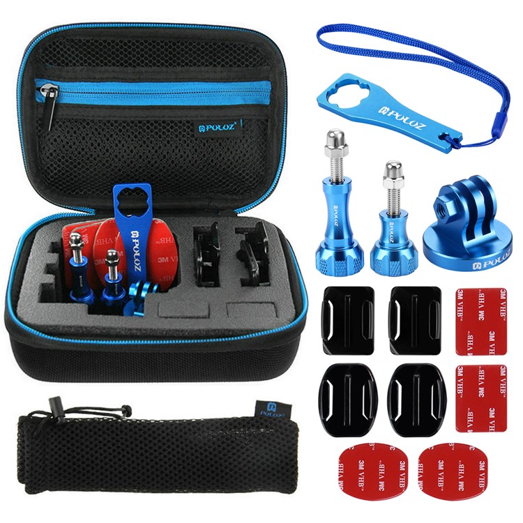 PULUZ PKT14 13-em-1 Hardware Kits De Acessórios Gopro-1