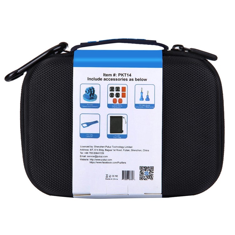 PULUZ PKT14 13-em-1 Hardware Kits De Acessórios Gopro-9