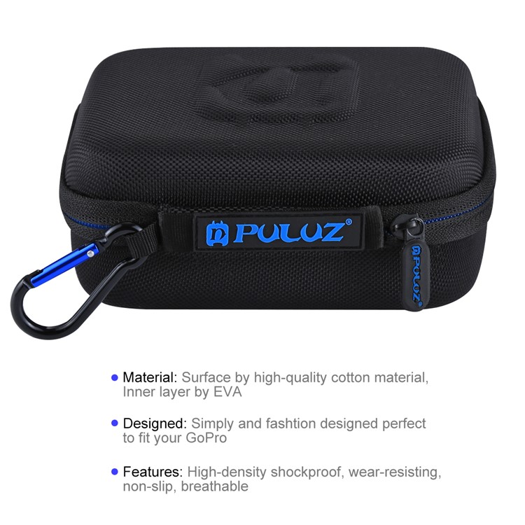 PULUZ PU83 Portable Storage Bag for GoPro HERO4 /3+ /3 /2 /1, Size: 16 x 12 x 7cm-6