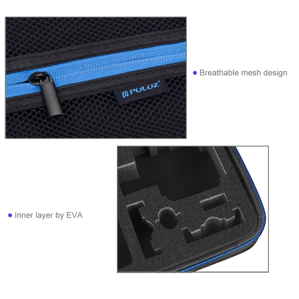 PULUZ PU102 Waterproof Carrying Travel Case for GoPro HERO4 /3+ /3 /2 /1, Size: 23 x 17 x 7cm-6