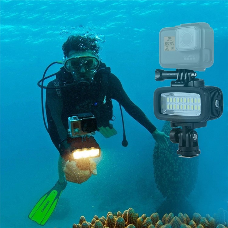 PULUZ PU222 GoPro Camera Diving Waterproof 20 PCS Strong Fill-in Light-12