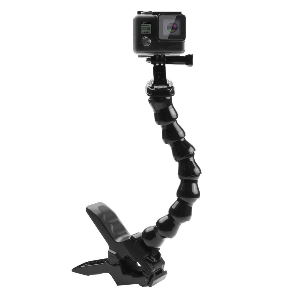 PULUZ PU179 Mandíbulas Flex Bent Neck Braçadeira Para Gopro Hero 7/6/5-4