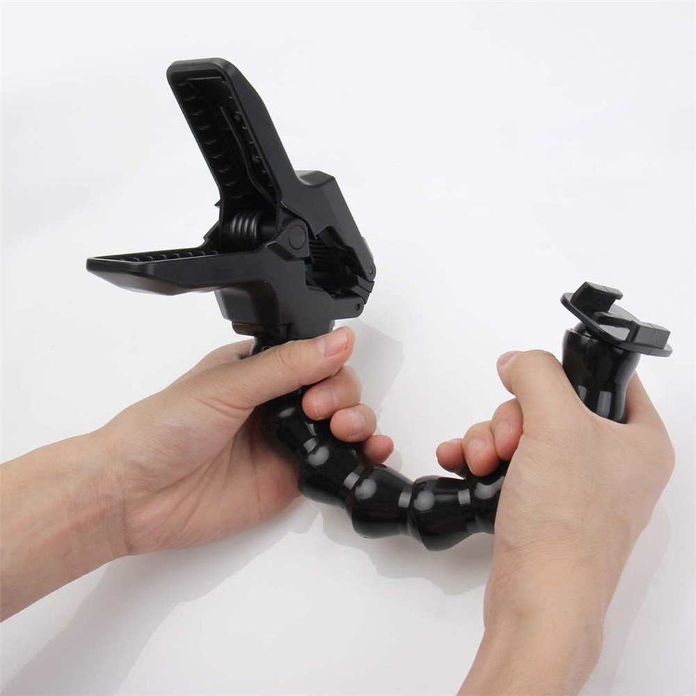 PULUZ PU179 Mandíbulas Flex Bent Neck Braçadeira Para Gopro Hero 7/6/5-9
