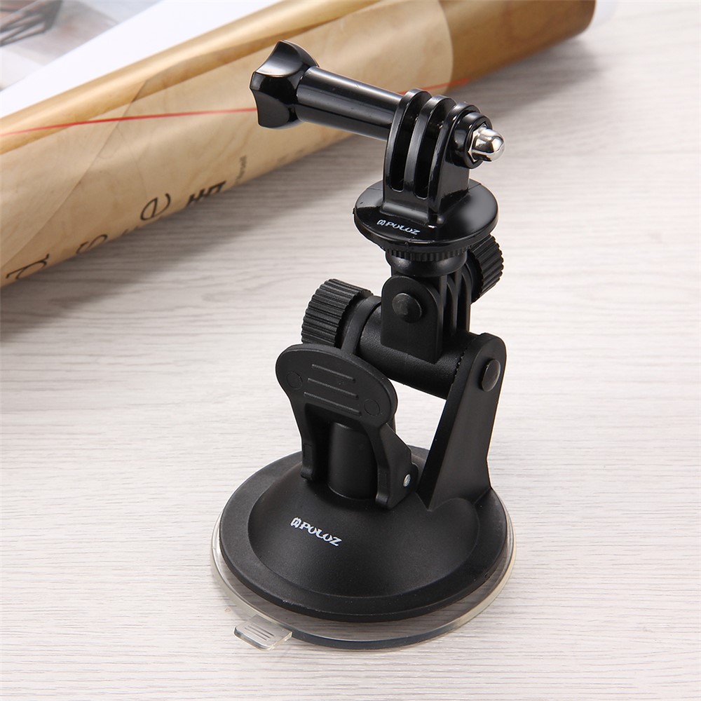 PULUZ PU51 Car Suction Cup Mount with Screw Tripod Mount Adapter Storage Bag for GoPro Hero 7/6/5, DJI OSMO Action Camera-8