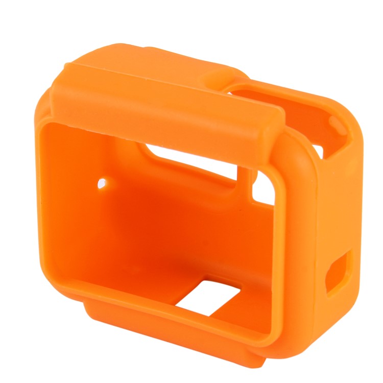 PULUZ PU190 Silicone Case and Lens Cover for GoPro Hero 5 with Frame - Orange-3