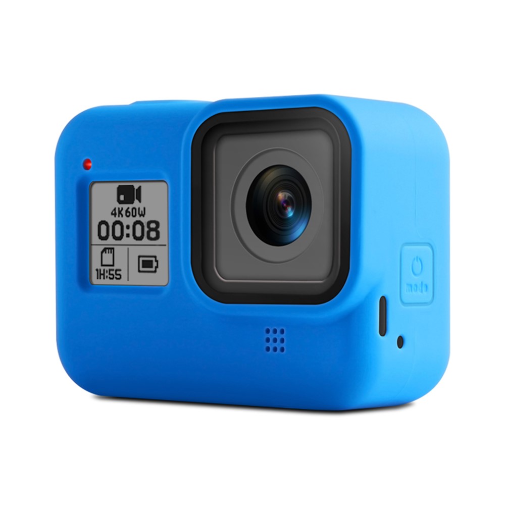 Soft Silicone Protection Case for GoPro Hero 8 - Blue-1