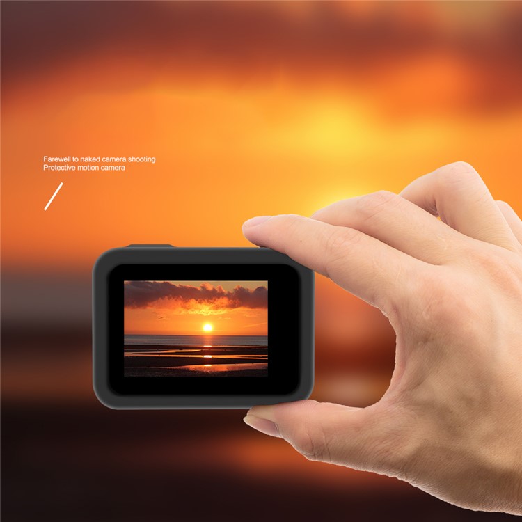 GOPRO 8 Caméra Sport Protecitve Couverture Étui En Silicone - Noir-3