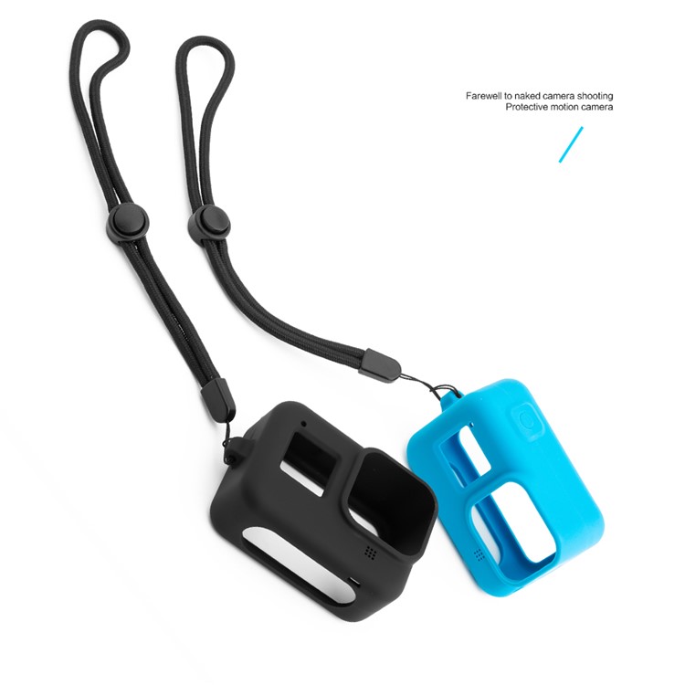 GOPRO 8 Caméra Sport Protecitve Couverture Étui En Silicone - Noir-4