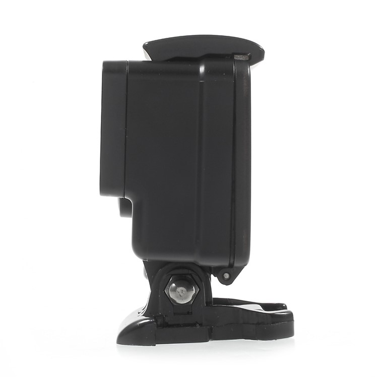 Touchable Screen Waterproof Housing Case for GoPro Hero4 Silver Edition - Black-2
