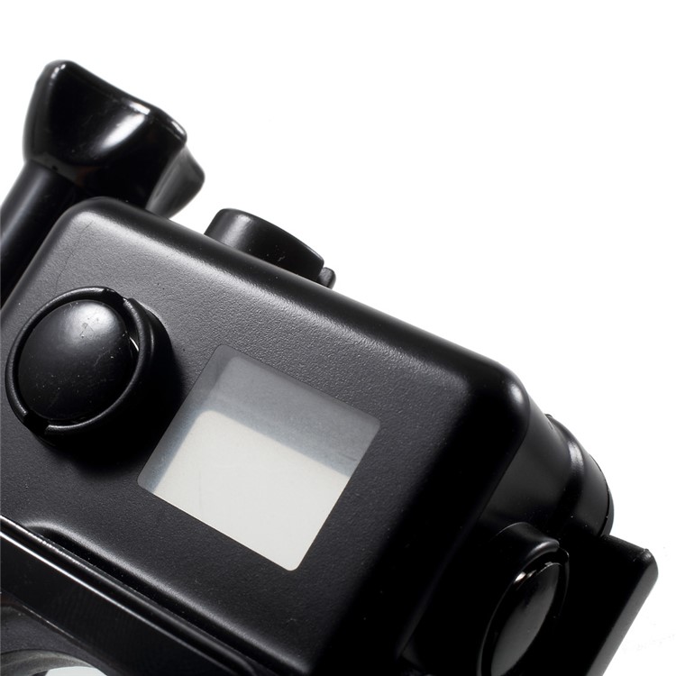 Touchable Screen Waterproof Housing Case for GoPro Hero4 Silver Edition - Black-7