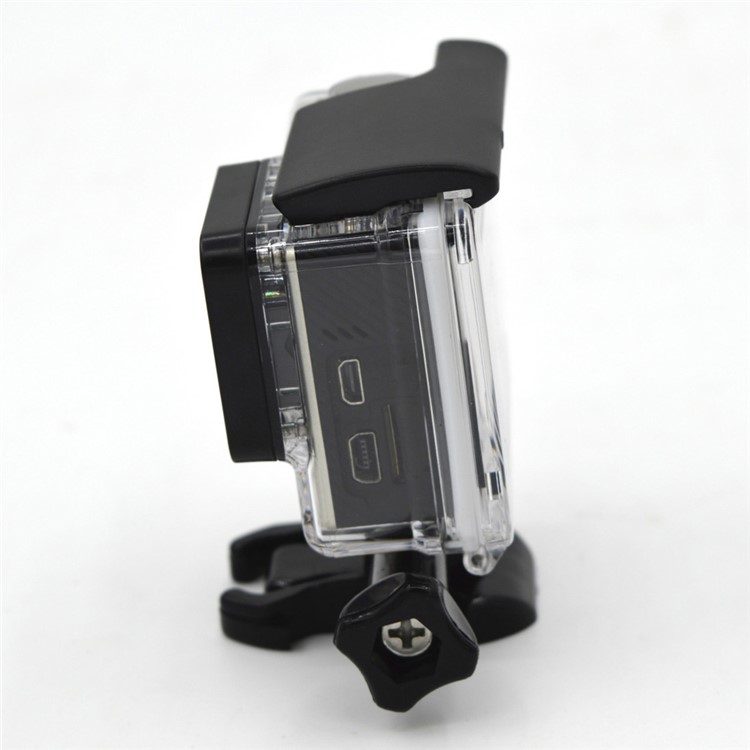 Waterproof Frame Housing Protective Cover for GoPro Hero 3+ / 4 Action Camera - Transparent-4