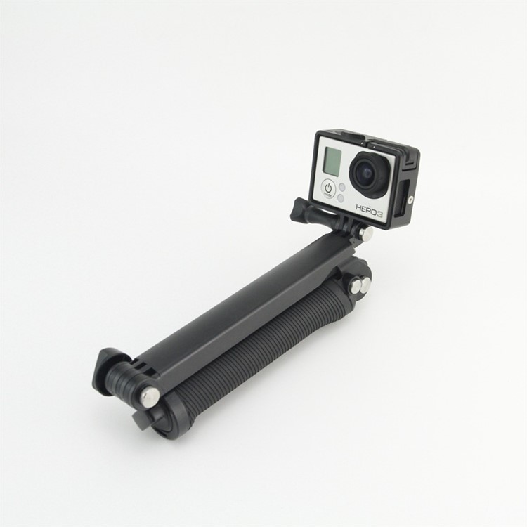 Multi-function 3-way Adjustable Monopod Tripod Stand Mount for GoPro Hero5/4/3+/Xiaoyi 4K-12