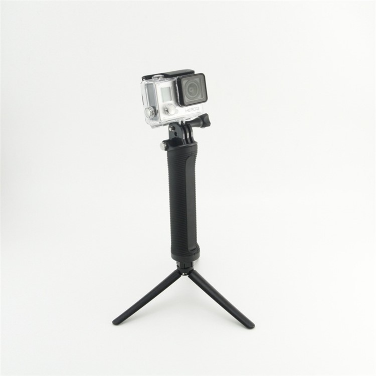Multi-function 3-way Adjustable Monopod Tripod Stand Mount for GoPro Hero5/4/3+/Xiaoyi 4K-7