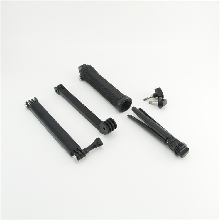 Multi-function 3-way Adjustable Monopod Tripod Stand Mount for GoPro Hero5/4/3+/Xiaoyi 4K-8