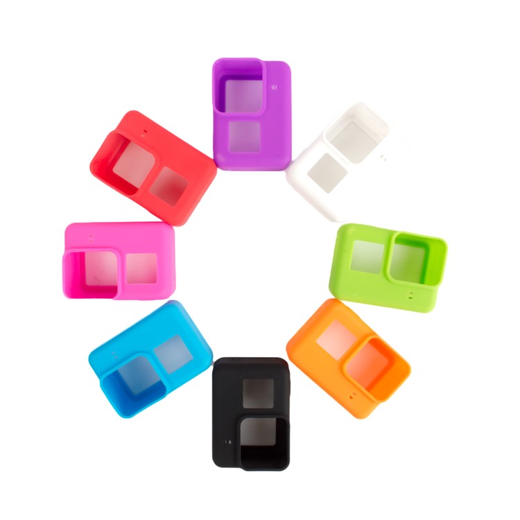 Silicone Housing Case Protector for GoPro Hero 5 Black Action Camera - Black-2