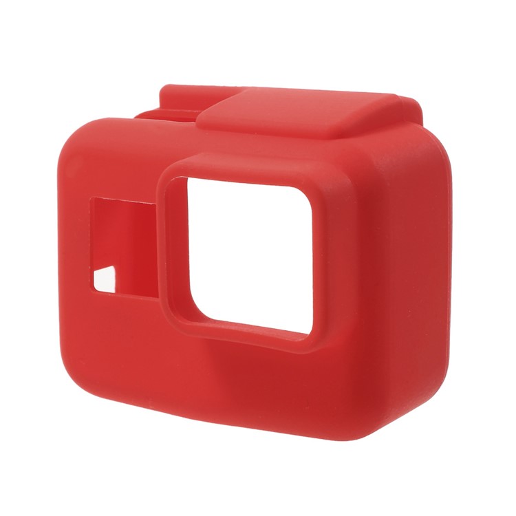 Soft Silicone Housing Case Protector for GoPro Hero 5 Black - Red-2