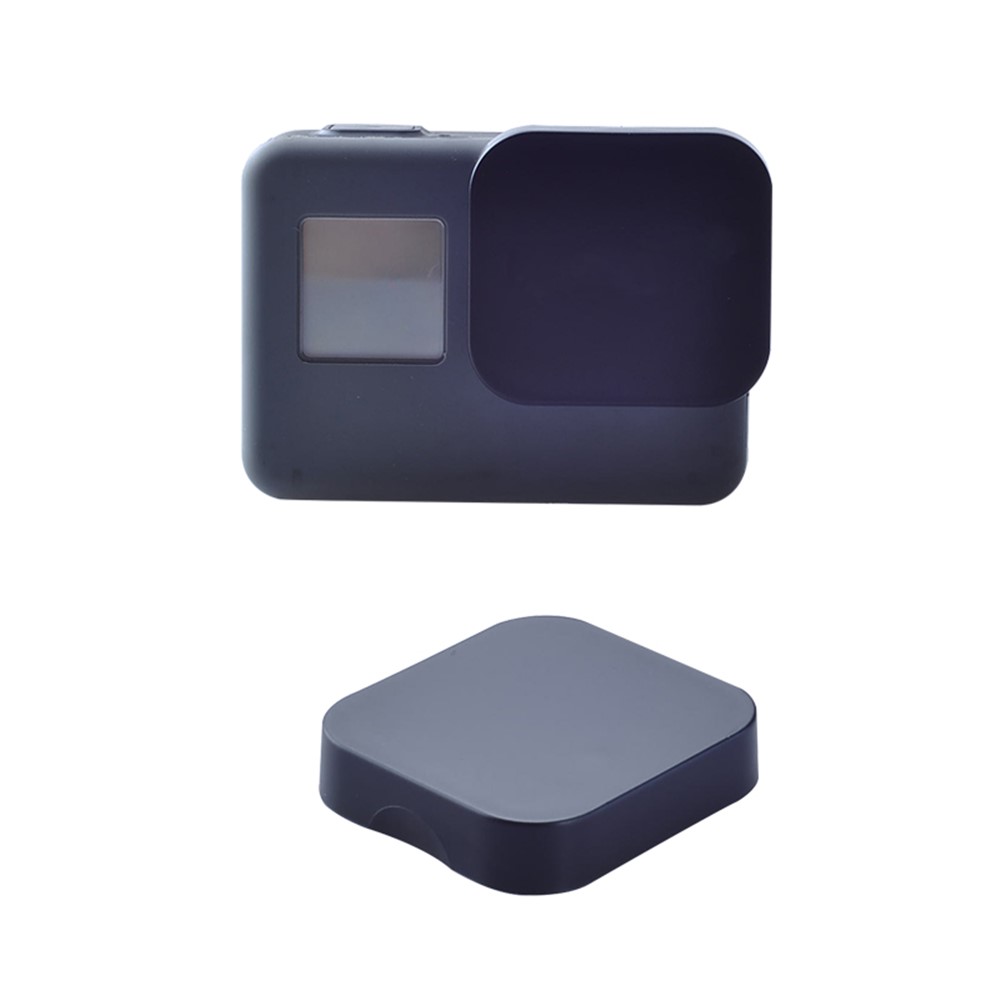 2Pcs Tempered Glass Screen Protectors + 2Pcs Camera Lens Covers for GoPro Hero 5 / Hero5 Black-5