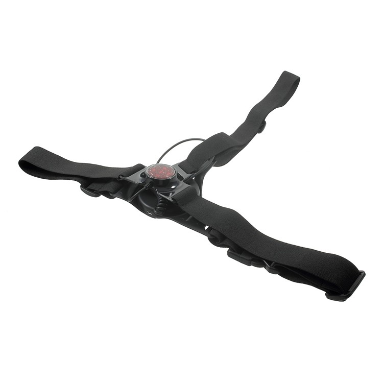SUPTIG AT646 Sports Photography Running Light LED Warning Light Chest Belt for Action Camera-3