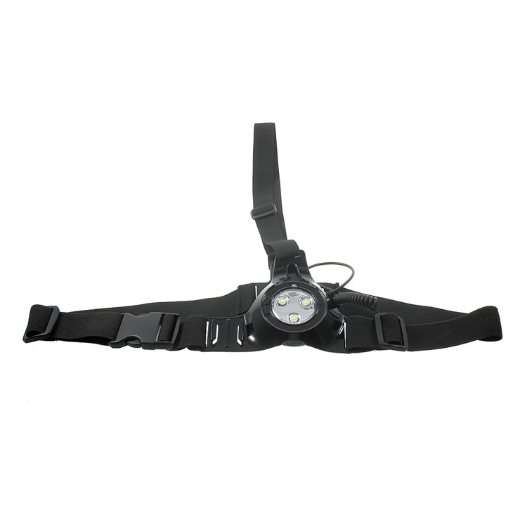 SUPTIG AT646 Sports Photography Running Light LED Warning Light Chest Belt for Action Camera-4