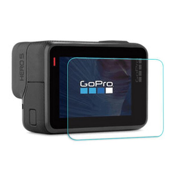 LINGLE Tempered Glass Screen Protector for GoPro Hero 5 Black (Camera Screen and Lens + Waterproof Housing Lens)-5