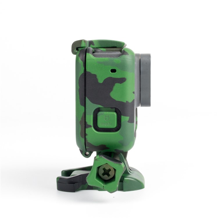 Housing Frame Cover with Thumb Screw for GoPro Hero 5 Black Action Camera - Green Camouflage-5