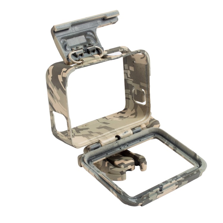 Protective Housing Frame with Thumb Screw for GoPro Hero 5 Black Action Camera - Desert Camouflage-3