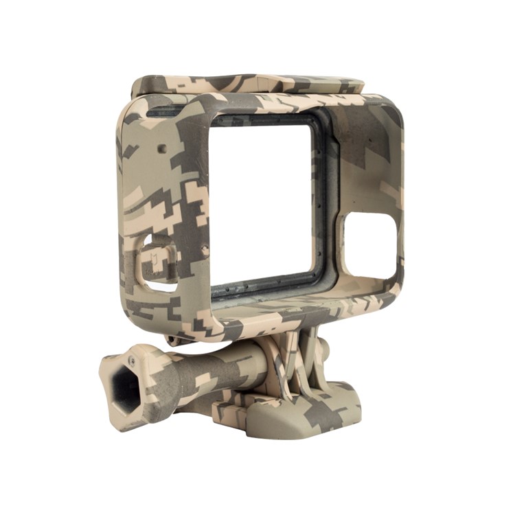 Protective Housing Frame with Thumb Screw for GoPro Hero 5 Black Action Camera - Desert Camouflage-4
