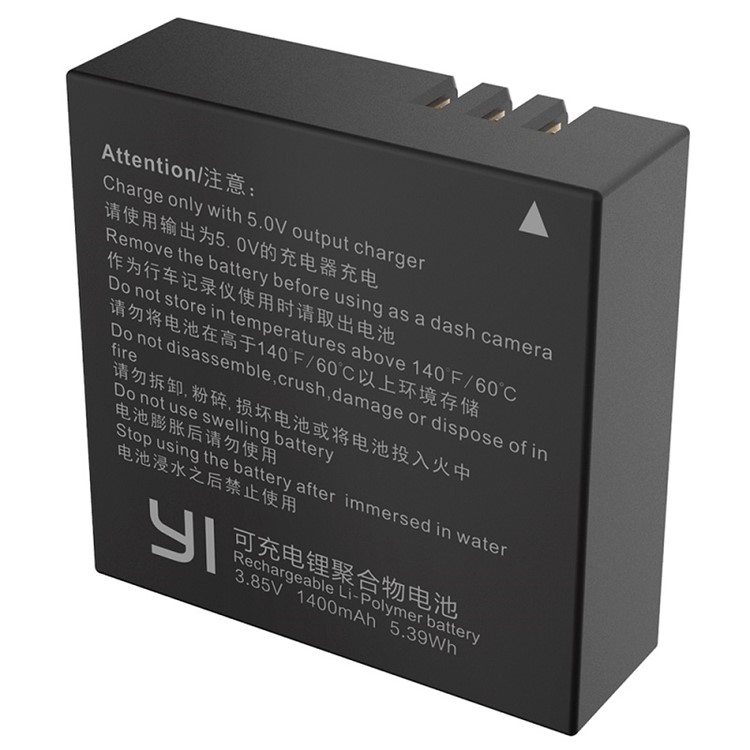 OEM AZ16-1 Rechargeable Li-polymer Spare Battery for Xiaoyi II 4K Action Camera-1