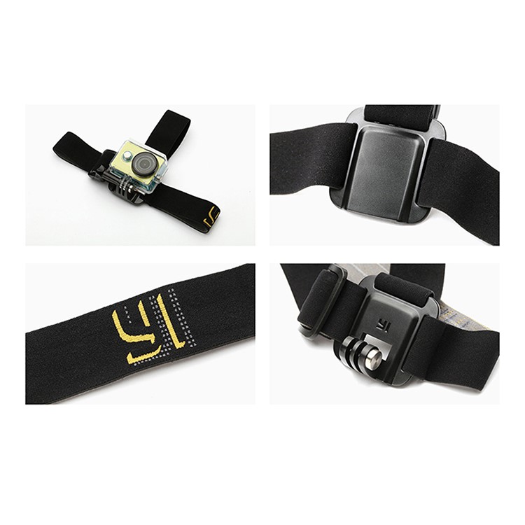 OEM Non-slip Elastic Head Strap Mount for Xiaomi Yi / Xiaoyi II 4K Action Cameras-8