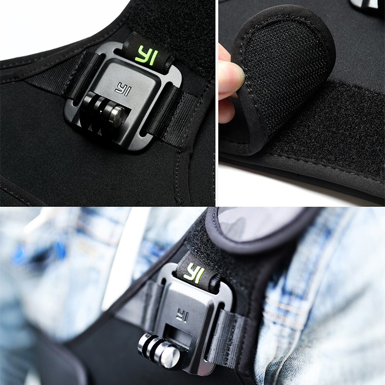 XIAOYI YI Adjustable Elastic Chest Strap Mount Band Accessory for Xiaoyi Yi / Xiaoyi 4K Action Camera-8