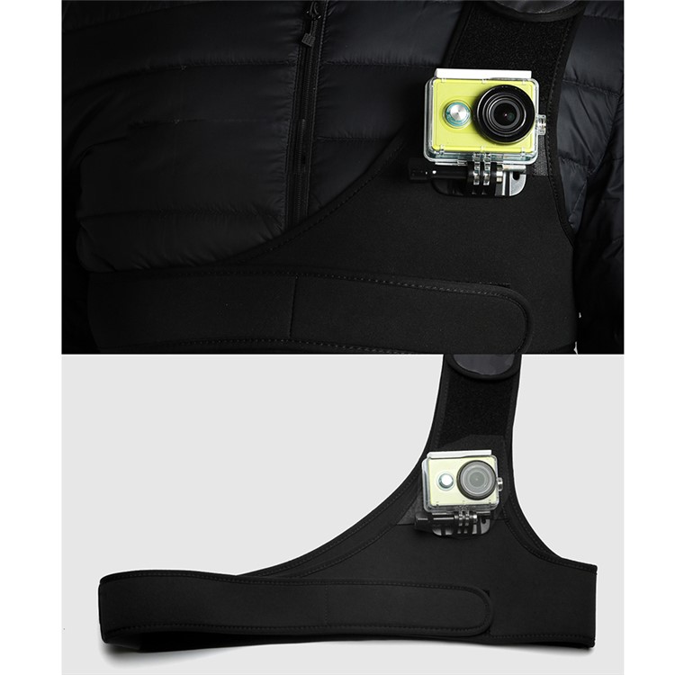 XIAOYI YI Adjustable Elastic Chest Strap Mount Band Accessory for Xiaoyi Yi / Xiaoyi 4K Action Camera-9