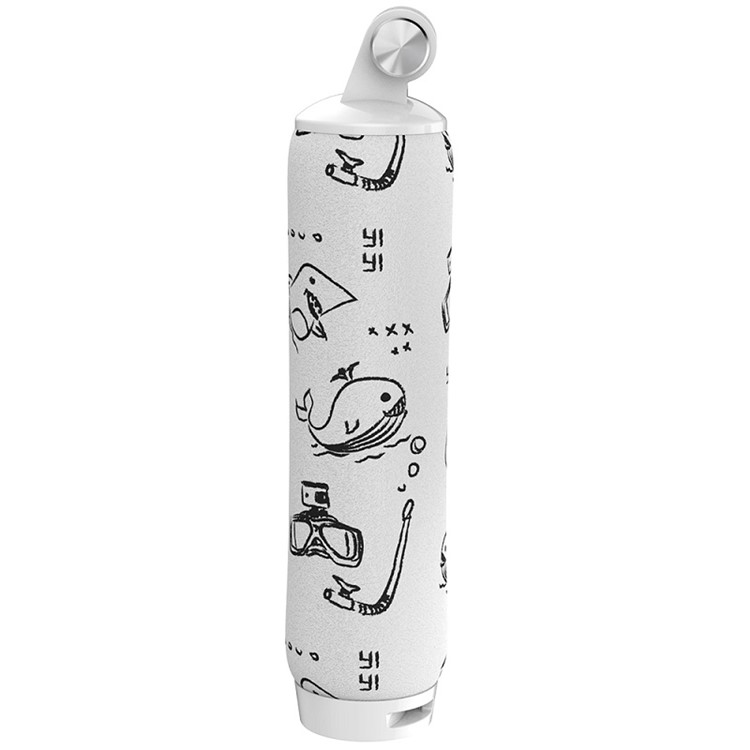 XIAOYI YI Non-slip Cartoon Pattern Floating Handle Bobber Grip for Xiaoyi 4K Action Camera - White-2